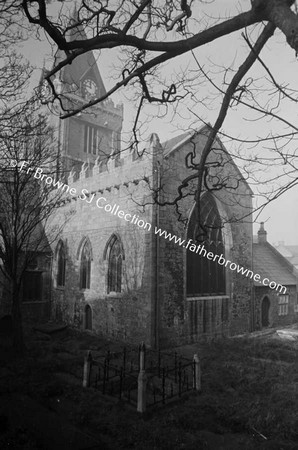 ST NICHOLAS APSE & TOWER FROM WALL S.E.